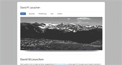 Desktop Screenshot of david-leuschen.com