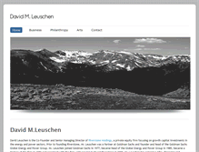 Tablet Screenshot of david-leuschen.com